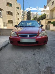  3 هوندا سيفيك 1999 للبيع – يد أولى، جير عادي، بحالة ممتازة