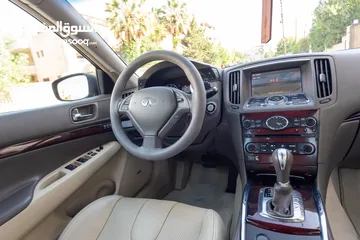 13 إنفينيتي G37 موديل 2012 - 4 جيد - سيارة رياضية مع محرك V6 3.7L