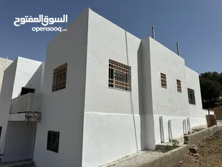 4 بيت مستقل مكون من طابق ارضى و تسوية للبيع على دونم أرض - الكرك / ابو حمور - بجانب مديرية الزراعة