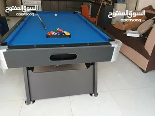  2 طاولة بلياردو خشب مقاس 8 قدم 240 سم ثقيل وزن عالي