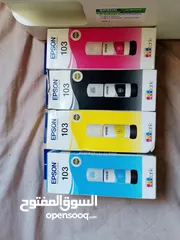  4 طابعة ايبسون ملونة