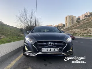  4 هيونداي سوناتا هايبرد 2019 وارد كوريا فحص كامل أوتوسكور 91% اوتوسكور  Hyundai Sonata hybrid 2019