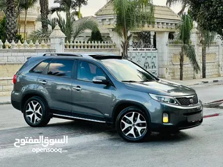  16 كياااا سيرنتو 2014 فل الفل اضافات بنورامااااا ست ركاب محرررقه 69000 كاش فقط