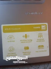  2 لاب توب مستعمل 5 اشهر ASUS Vivobook شبه جديد مع كرتونتو و شاحنو الأصلي