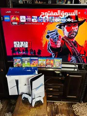  8 Playstation 5 Slim Blueray  بلاستيشن 5 سلم