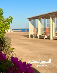  6 شالية علي البحر بالممشي السياحي يشمل دخول شاطئ و واي فاي