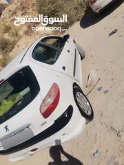  2 بيجو 206 موديل 2007 جير عادي ماتور 1400