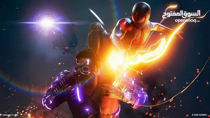  8 Marvel's Spider-Man: Miles Morales (PS4) CD سي دي سبايدر مان مايلز جديد من الحزام الازرق