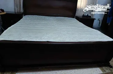  4 غرفه نوم king size تفصيل ثقيله مستعمله بحاله جيده جداً