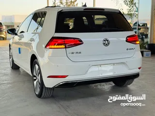  6 فولكس واجن جولف كهرباء 2020 بريموم بلس بانوراما فحص كامل ممشى 60 الف KM