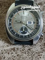  2 سيكو اوتوماتيك كرونوغراف نوادر موديل سبعينات