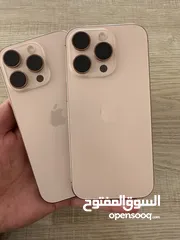  1 iPhone 16 pro.  128GB.  Battery 100%