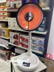  4 صوبة المروحة العامودية 1000W من ميجا   دفاية كهربائية عاموديه ، شكل مروحة من شركة MEGA الاصلية