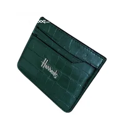  5 Men's wallet, Harrods cards, 100% genuine leather محفظة رجالي بطاقات هاردوز جلد اصلي طبيعي 100%