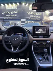  11 تويوتا راف فور 2024 بانوراما عداد  4 الآف كيلو فقط جمرك جديد ( قابل للبدل )