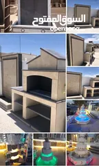  14 تصميم خارجي شلالات باربكيو
