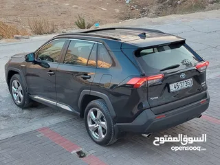  18 تويوتا راف فور 2021 وارد و صيانة و كفالة الوكالة الأردنية المركزية // مميزة جدآ