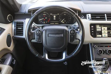  18 Range Rover Sport 2014  السيارة وارد الشركة و قطعت مسافة 75,000 كم فقط