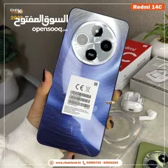  7 مستعمل ايام شاومي 14C رام 16 جيجا 128 و 256 مكفول بالشركة أغراضة والكرتونه الأصلية متوفر توصيل