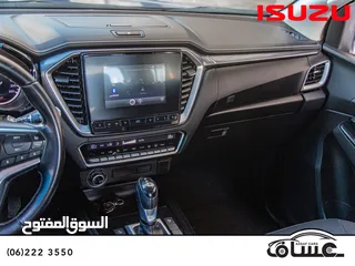  12 Isuzu D-Max 2022 Ls   البكب وارد و كفالة الشركة و قطع مسافة 74,000 كم فقط