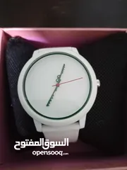  1 ساعة لاكوست اصلية بحالة الوكالة