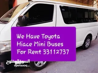  1 Toyota Bus For Transportation