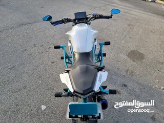  1 دراجه اقساط للبيع cfmoto 300nk