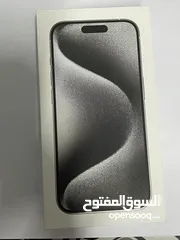  1 للبيع ايفون 15 برو جديد تغليف المصنع  New iPhone  15 pro new in packaging