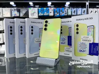 1 جديد كفاله سنه كامله 128g 16ram Samsang A35 5G مع بكج هدايا