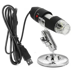  2 1600X Zoom 8 LED USB Microscope Digital Magnifier Endoscope Camera Video Stand - 50 JD