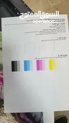  6 طابعة a3 ملونة مع سكانر a3 ويرلس وحبر وفاكس