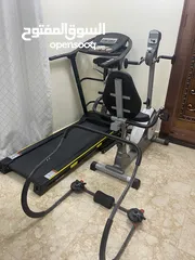  2 Olympia Cardio Set (Treadmill, Bike and Ab Roller)