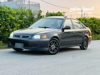  9 هوندا سيفيك مطور 1600 بنزين جير عادي لعشاق السيارات اليابانيه المميزه