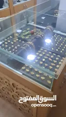  5 خزائن وبترين وطوله عرض للاكسسوارات