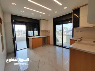  18 شقة مطلة سوبر ديلوكس غير مفروشة للايجار بين الماصيون ورافات