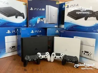  23 أجهزه بلايستيشن فور سلم مستخدم 500 قيقا  للبيع