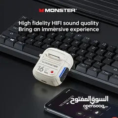  5 Monster XKT16 Bluetooth wireless earbuds