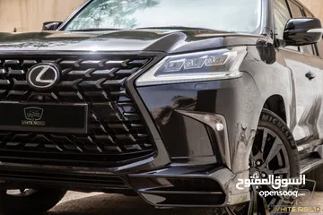  6 Lexus Lx570 2016 Black Edition S   السيارة وارد الشركة و مميزة جدا ولا تحتاج إلى صيانة