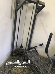  2 اجهزة رياضيه واجهزة رفع اوزان للبيع