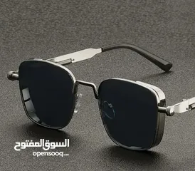  12 نظارات عصرية بإطار معدني مربع بتصميم ستيمبانك ريترو للرجال والنساء، مناسبة للمناسبات والحفلات والمهر