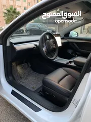  7 Tesla Model 3 Long Range // 2022  ممشى قليل