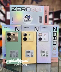  1 مستعمل ايام Zero 30 5G رام 16 جيجا  256 شغال كفالة الشركة السنة 2025 متوفر توصيل