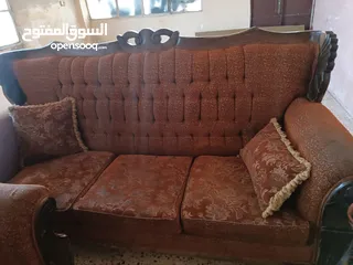  3 طقم كنب 7مقاعد للبيع