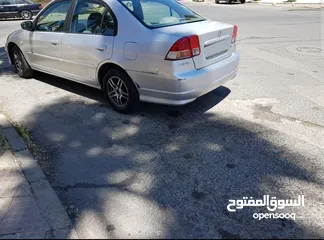  3 هوندا سيفك 2004للبيع فقط السياره بحاله ممتازه  فحص ممتاز محرك 1700