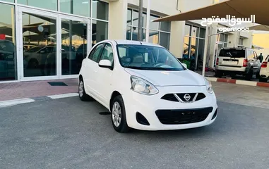  3 NISSAN MICRA/2019/WHITE/GCC/1 YEAR WARRANTY