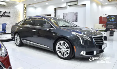  2 Cadillac XTS AWD 3.6 ( 2019 Model ) in Gray Color GCC Specs