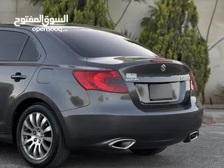  9 سوزوكي كيزاشي موديل 2013 بحالة الوكالةً فحص كامل