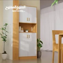  6 خزانة 4 ابواب مع رف وسط