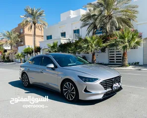  1 *HYUNDAI SONATA*  *Sport Edition*Bahrain agency warranty* Model -  2021