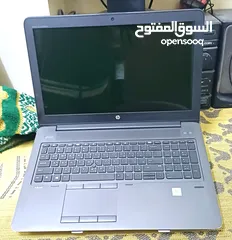  4 Hp Zbook 15 g3  مستعمل بالحاله الزيرو "استعمال شخصى"